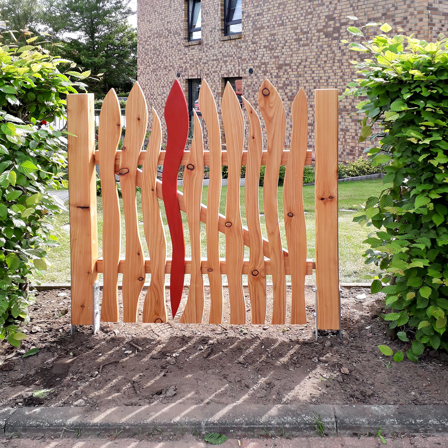 Gartentor aus Holz